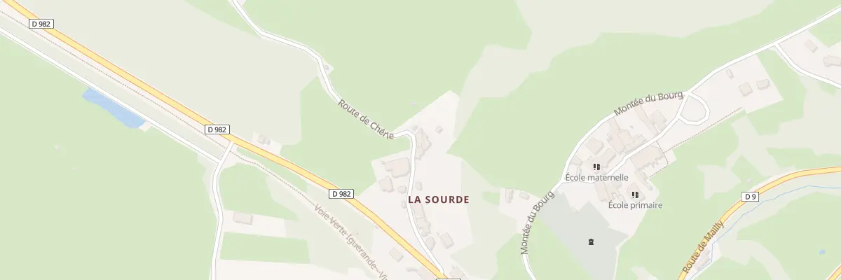 Plan du 168 Rte de Chérie à Iguerande
