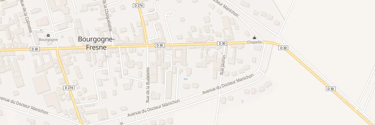 Plan du 65B Rue de la Libération à Bourgogne-Fresne