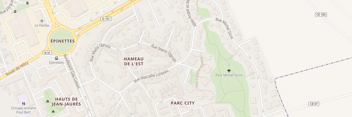 Plan du 73 Rue Marie Ognois à Reims