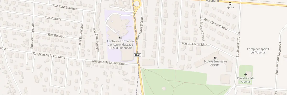 Plan du 126 Rte de Briennon à Mably