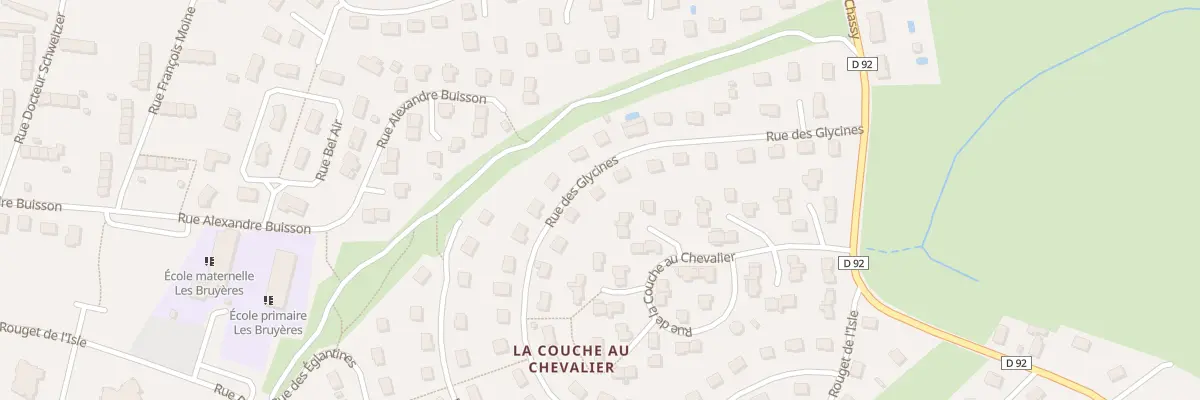 Plan du 17 Rue des Glycines à Gueugnon
