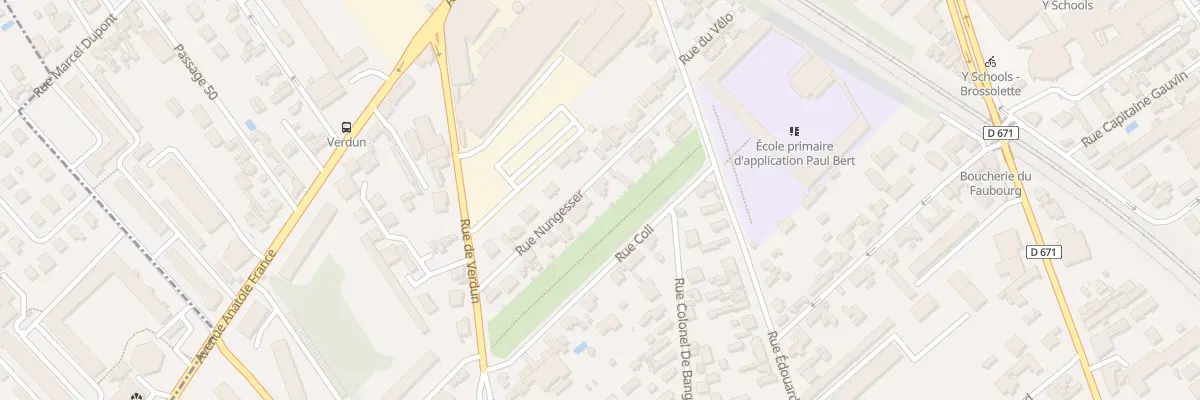 Plan du 7 Rue Nungesser à Troyes