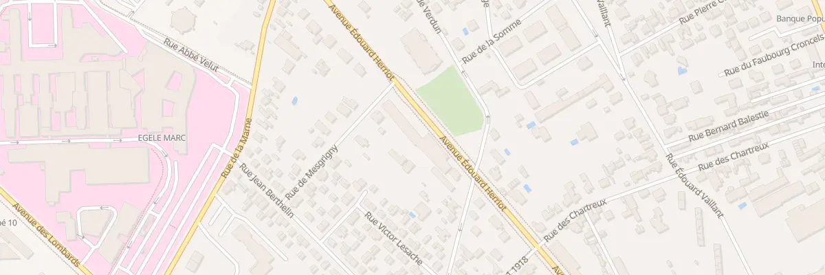 Plan du 1 Rue de Mesgrigny à Troyes