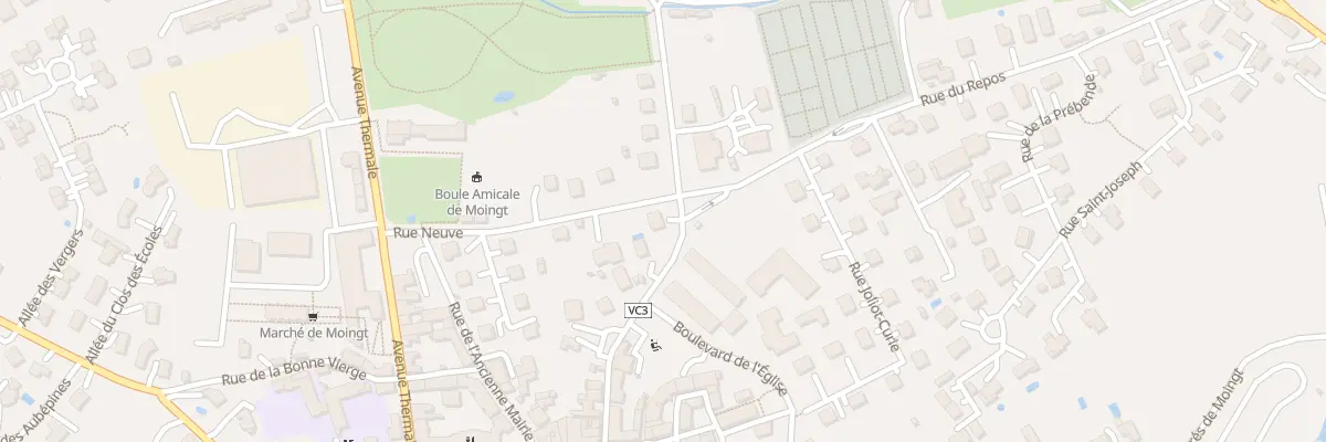 Plan du 10 Rue Centrale à Montbrison