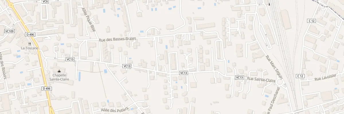Plan du 31 Rue Sainte-Claire à Montbrison