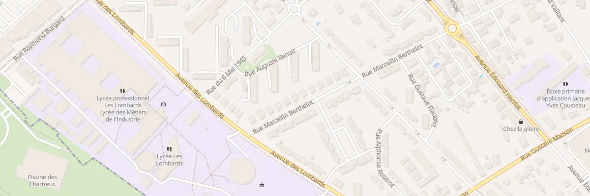 Plan du 54 Rue Marcellin Berthelot à Troyes