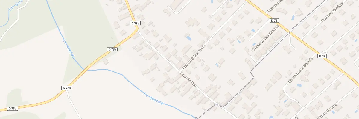Plan du 6 Gr Grande Rue à Sainte-Maure