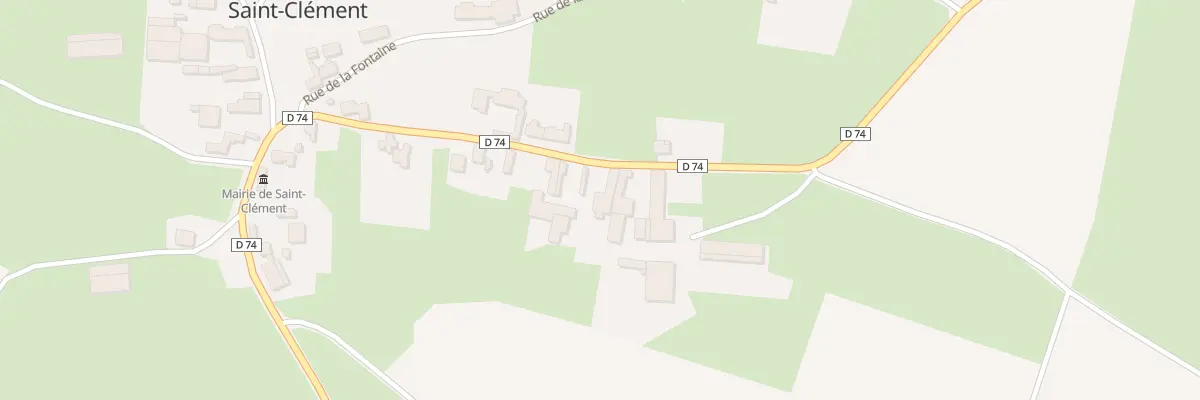 Plan du 22 Rue Principale à Saint-Clément