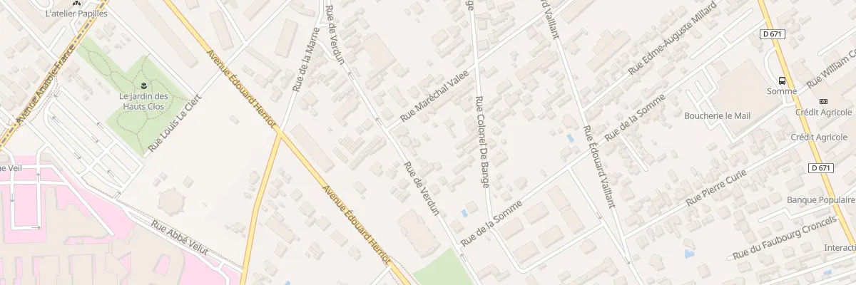 Plan du 43 Rue de Verdun à Troyes