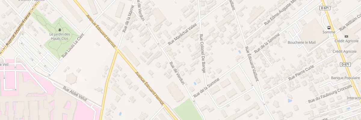 Plan du 45 Rue de Verdun à Troyes
