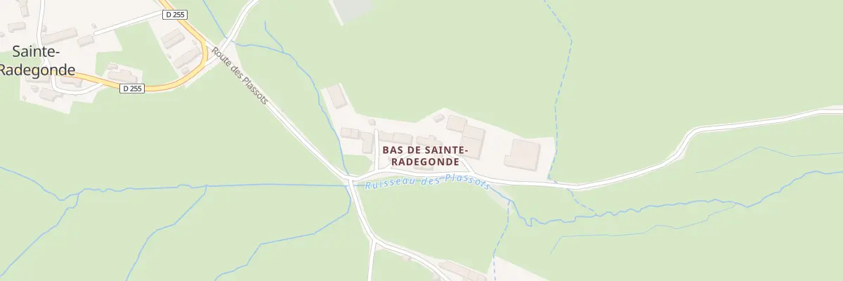 Plan du 269 Rte des Plassots à Sainte-Radegonde
