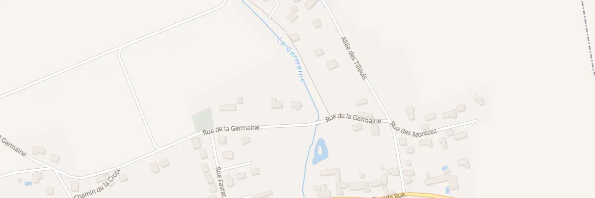 Plan du 9 Rue de la Germaine à Fontaine-sur-Ay