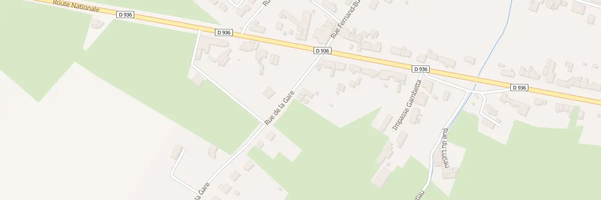 Plan du 5 Rue de la Gare à Colleret
