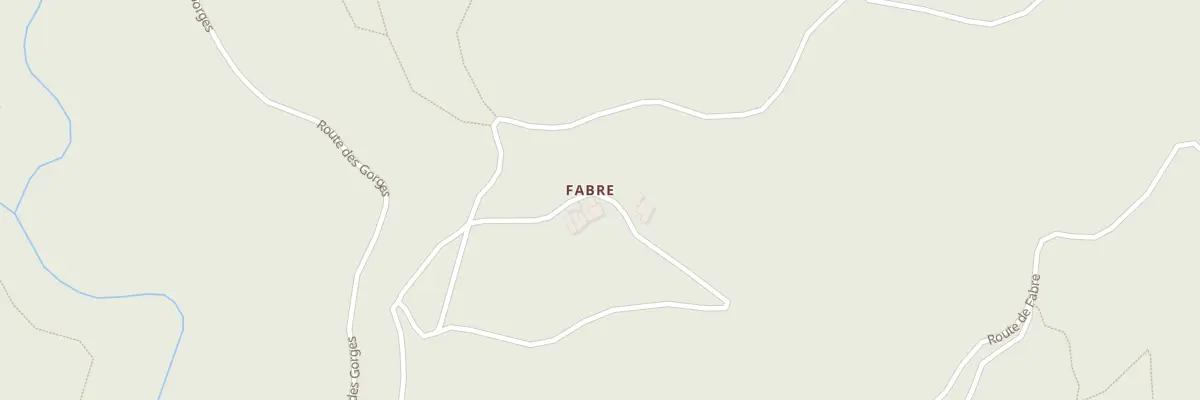 Plan du 5023 Fabre à Malbosc