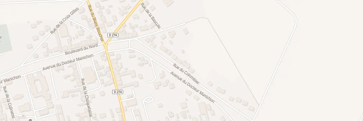 Plan du 12 Rue du Colombier à Bourgogne-Fresne