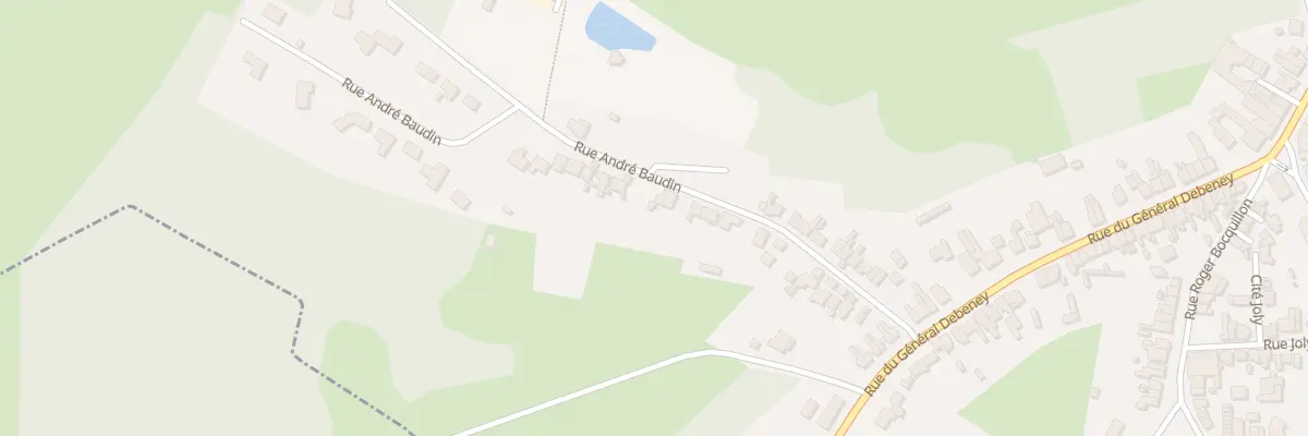 Plan du 31 Rue André Baudin à Hirson