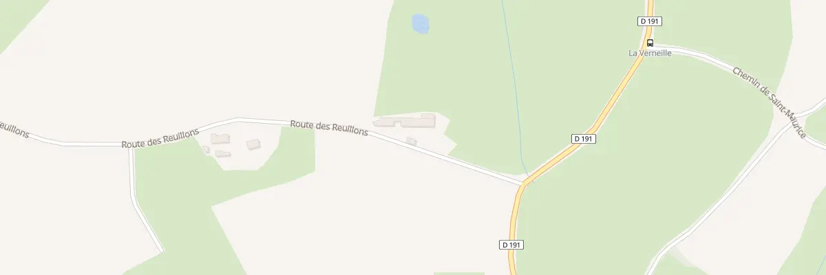 Plan du 729 Rte des Reuillons à Saint-Yan