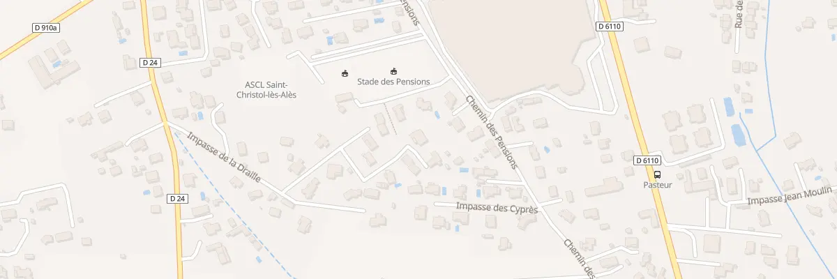 Plan du 305 Imp de la Draille à Saint-Christol-lez-Alès