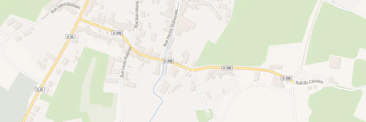 Plan du 4 Rue du Calvaire à Glageon