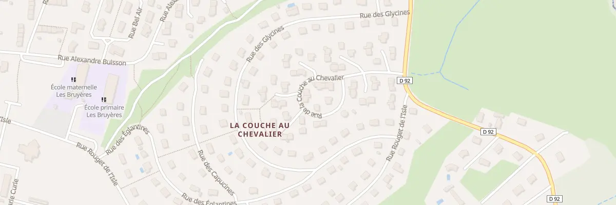Plan du 36 Rue de la Couche au Chevalier à Gueugnon