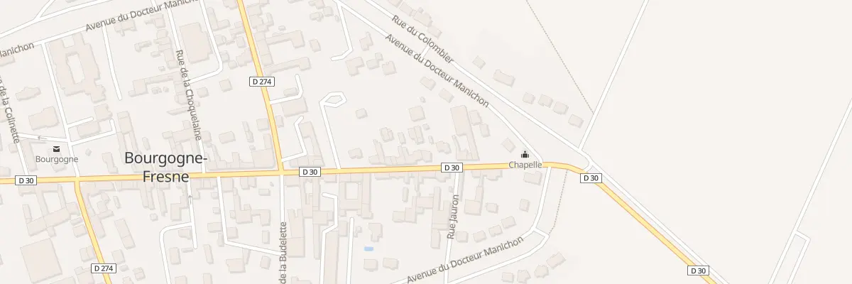 Plan du 64 Rue de la Libération à Bourgogne-Fresne
