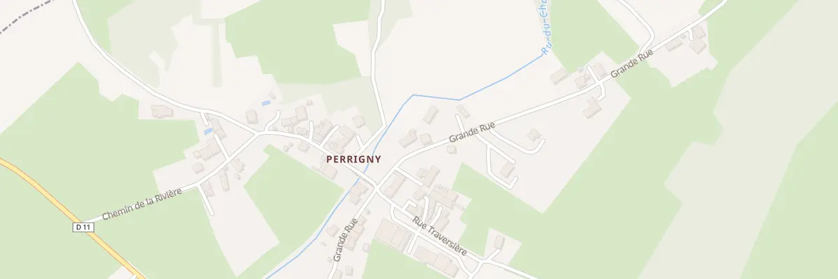 Plan du 15 Gr Grande Rue de Perrigny à Guillon-Terre-Plaine