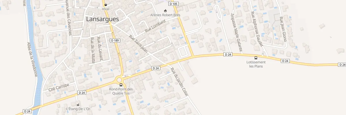 Plan du 53 Av Marius Alès à Lansargues