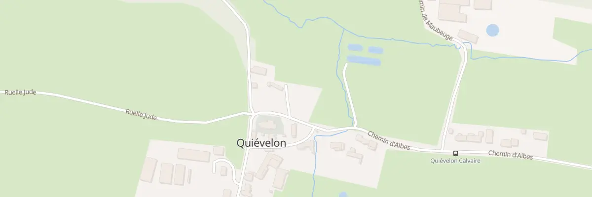 Plan du 14B Rte d’Aibes à Quiévelon