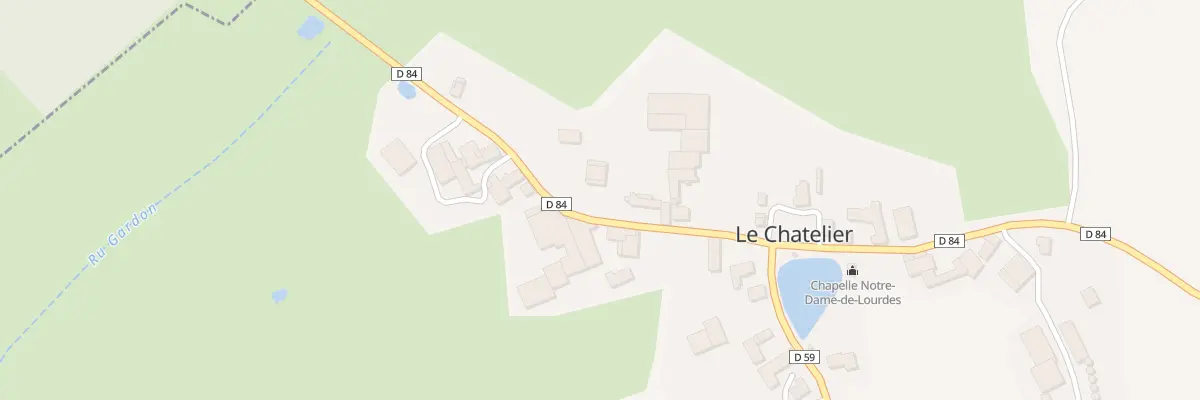 Plan du 8 Rue de la Chapelle à Chesley