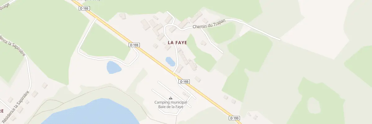 Plan du 6 Che du Trapan à Montsauche-les-Settons