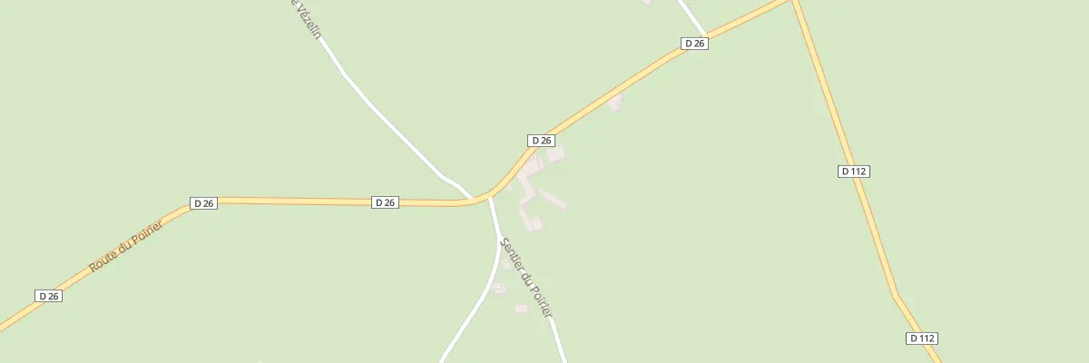 Plan du 5055 Au Poirier à Vézelin-sur-Loire