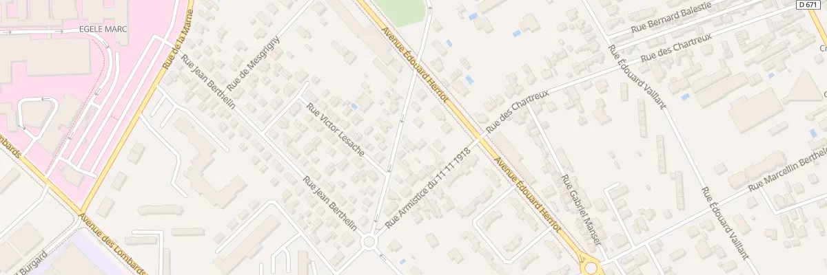 Plan du 71 Rue de Verdun à Troyes