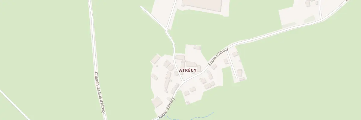 Plan du 875 Rte d’Attrecy à Vendenesse-sur-Arroux