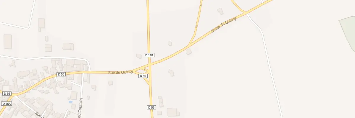 Plan du 6 Rue de Quincy A Commissey à Tanlay