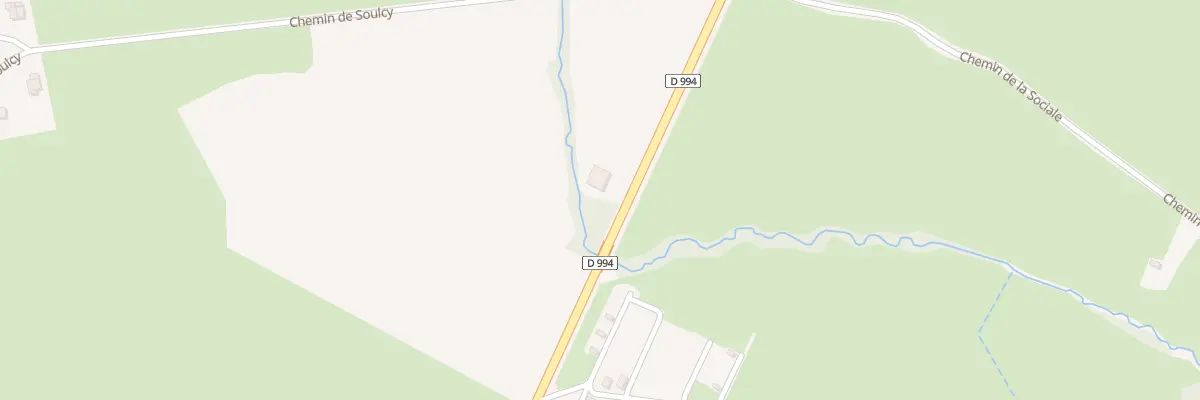 Plan du 85 Rte de Toulon à Gueugnon