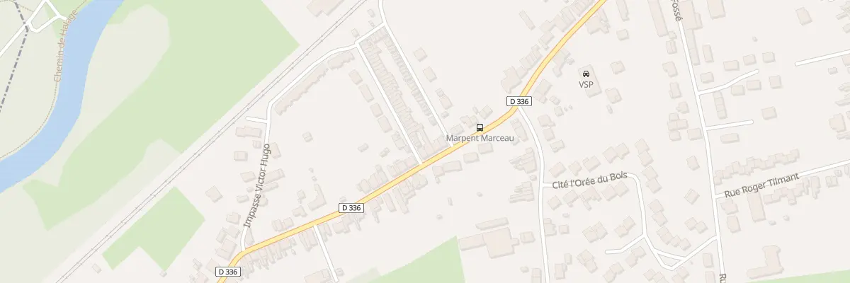 Plan du 82 Rue Victor Hugo à Marpent