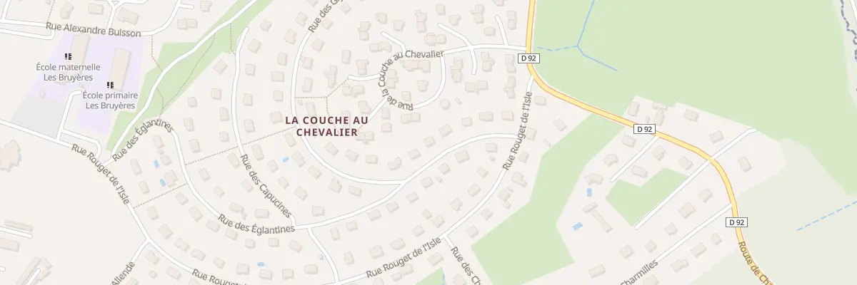 Plan du 41 Rue des Glycines à Gueugnon