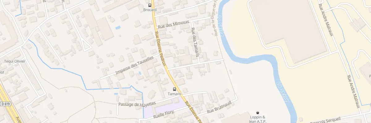 Plan du 3B Rue des Tamaris à Troyes