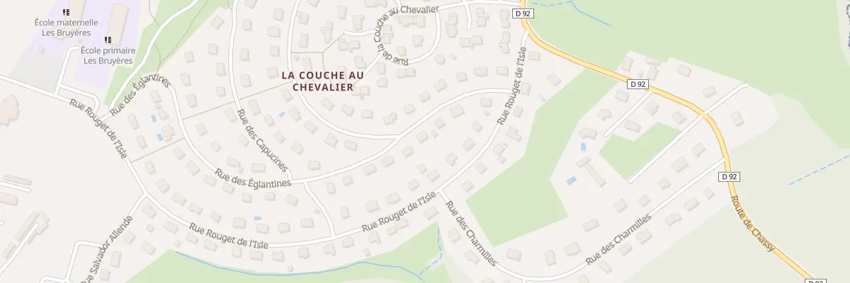 Plan du 48 Rue des Glycines à Gueugnon