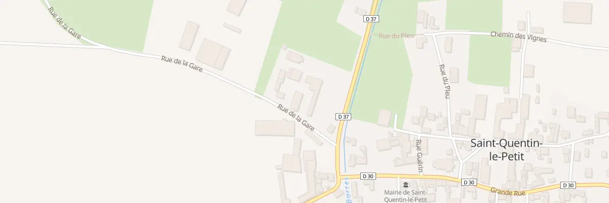 Plan du 4 Rue de la Gare à Saint-Quentin-le-Petit