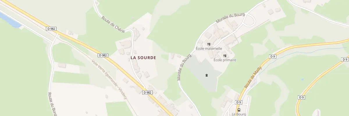 Plan du 5397 La Sourde à Iguerande