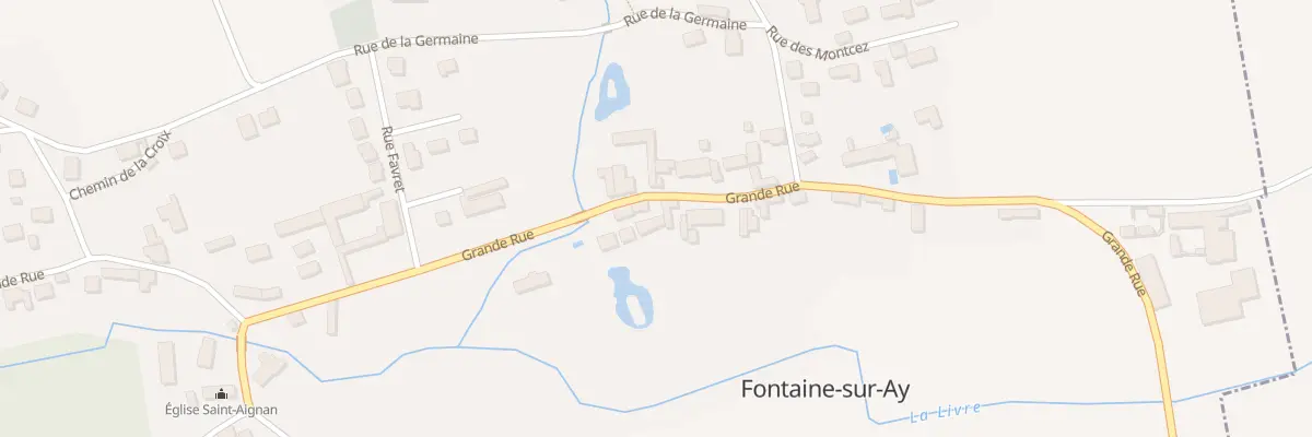 Plan du 22 Gr Grande Rue à Fontaine-sur-Ay