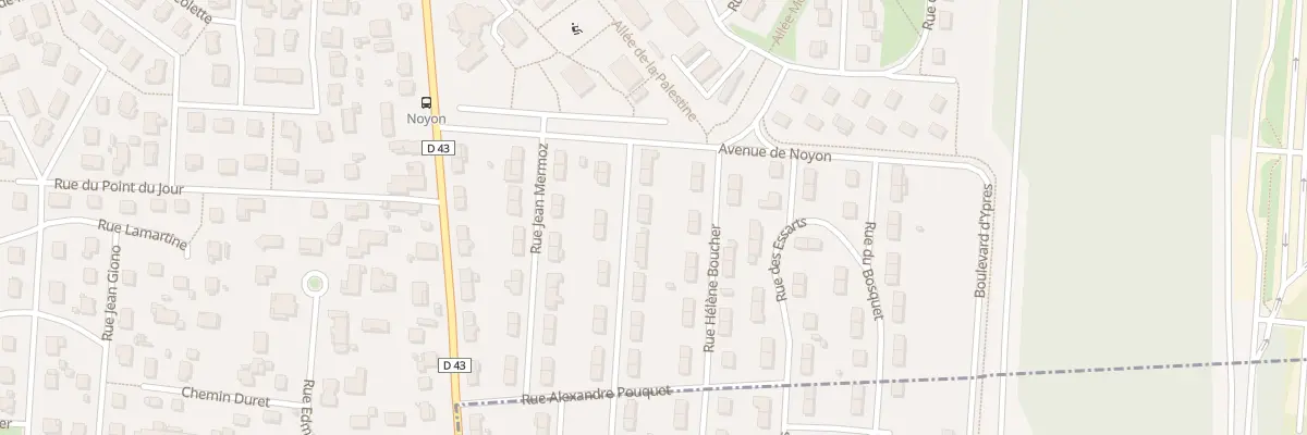 Plan du 62 Rue Antoine de Saint Exupery à Mably