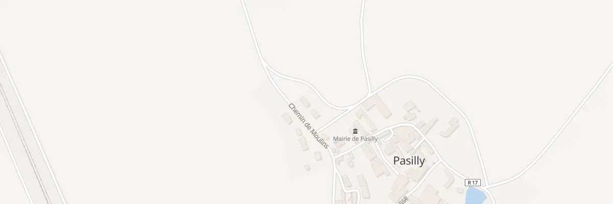 Plan du 6 Che Dit de Moulins à Pasilly