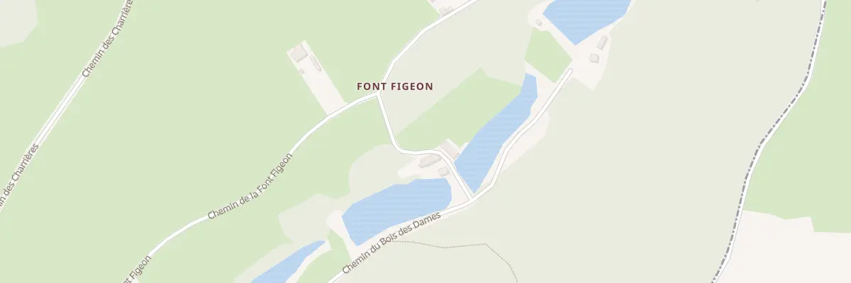 Plan du 5166 Font Figeon à Saint-Martin-du-Lac