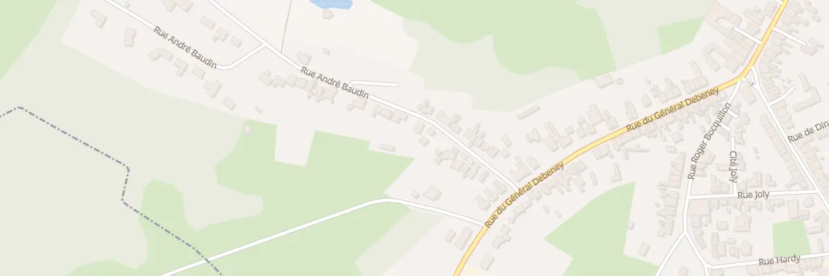 Plan du 19 Rue André Baudin à Hirson