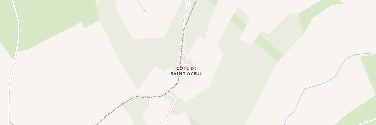 Plan du 239 Côte de Saint Ayeul à Guillon-Terre-Plaine