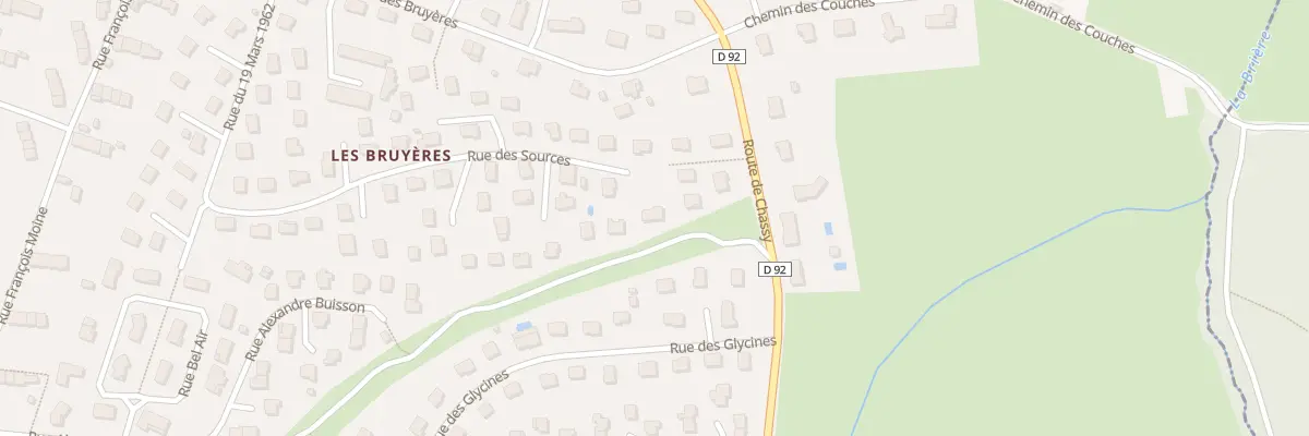 Plan du 54 Rue des Sources à Gueugnon