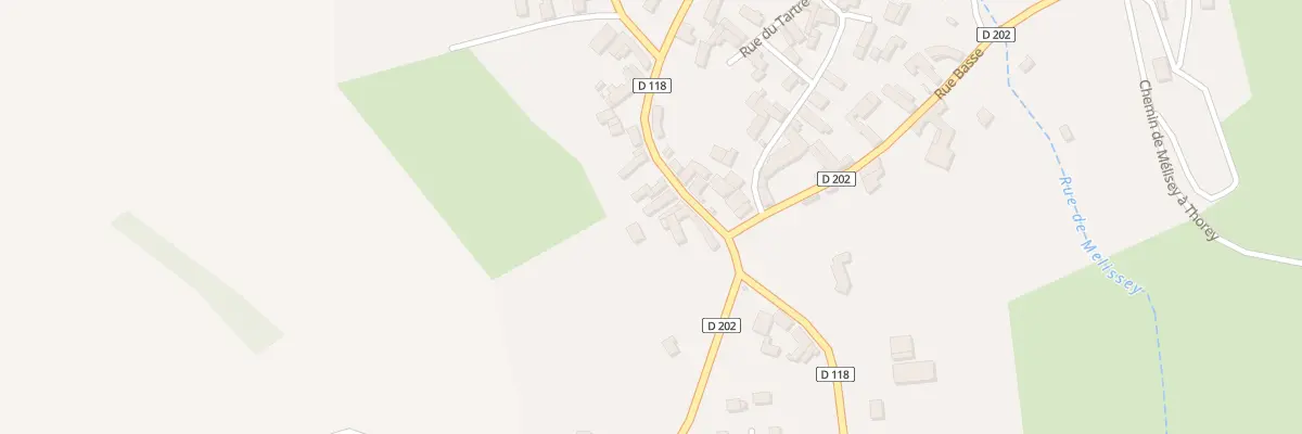 Plan du 18 Rue des Fossés à Mélisey