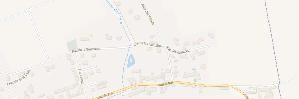 Plan du 9000 All des Tilleuls à Fontaine-sur-Ay